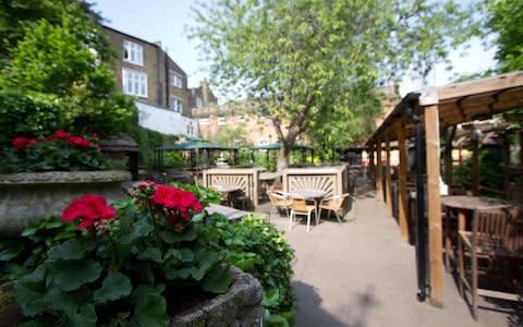 beer garden hampstead  - Credit: The Spaniard's Inn