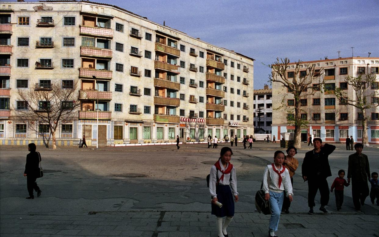 Wish you were here? Wonsan, a port city on the east coast of North Korea. - Teun Voeten