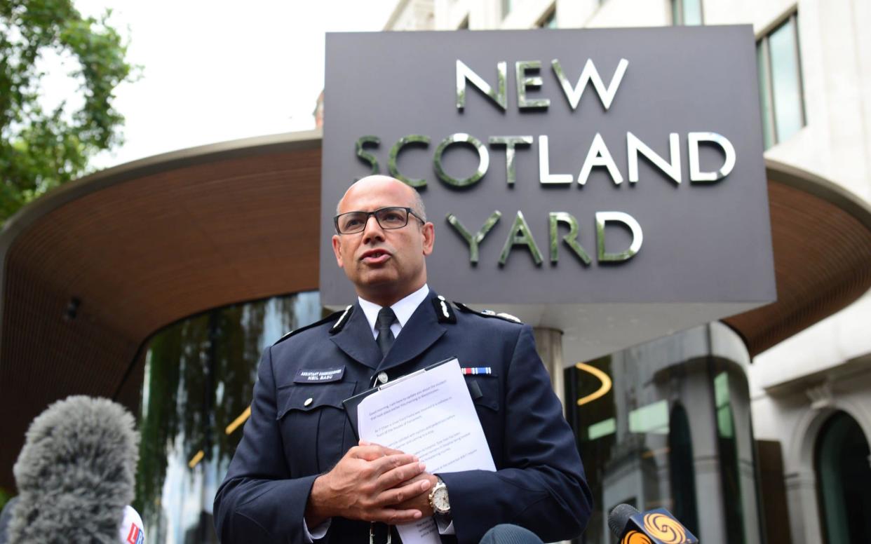 Assistant Commissioner Neil Basu is the head of counter terror policing in the Met Police - paul grover