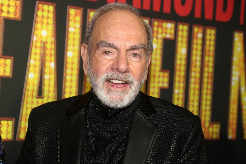 NEW YORK, NEW YORK - DECEMBER 04: Neil Diamond poses at the opening night of the new Neil Diamond musical "A Beautiful Noise" on Broadway at The Broadhurst Theater on December 4, 2022 in New York City. (Photo by Bruce Glikas/WireImage)