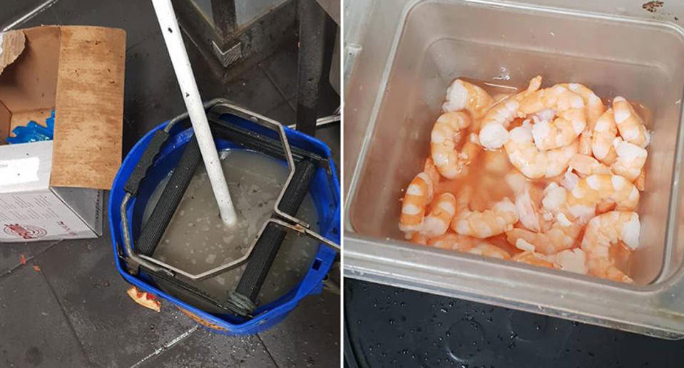 A Domino’s store in Lismore has been forced to close its doors temporarily after a disgruntled former employee posted photos of filthy conditions inside the restaurant's kitchen. Source: Facebook/ Lismore