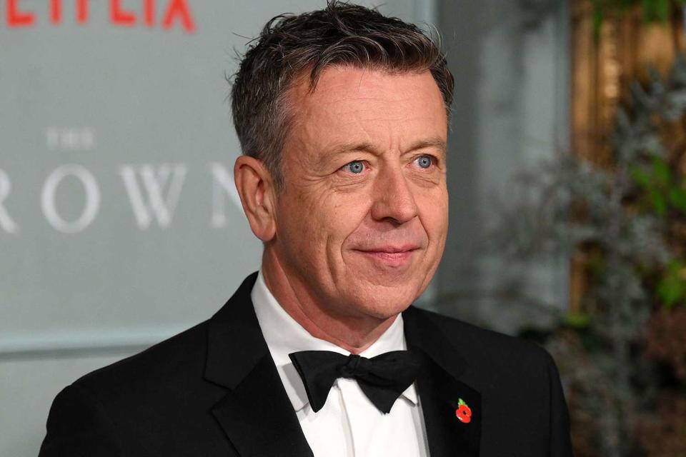 <p>Daniel LEAL / AFP via Getty</p> Peter Morgan photographed in London on Nov. 8, 2022