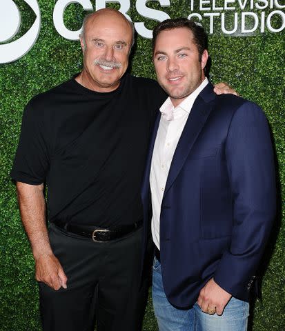 Jason LaVeris/FilmMagic Dr. Phil McGraw and son Jay McGraw attend the 4th annual CBS Television Studios Summer Soiree at Palihouse on June 2, 2016 in West Hollywood, California.