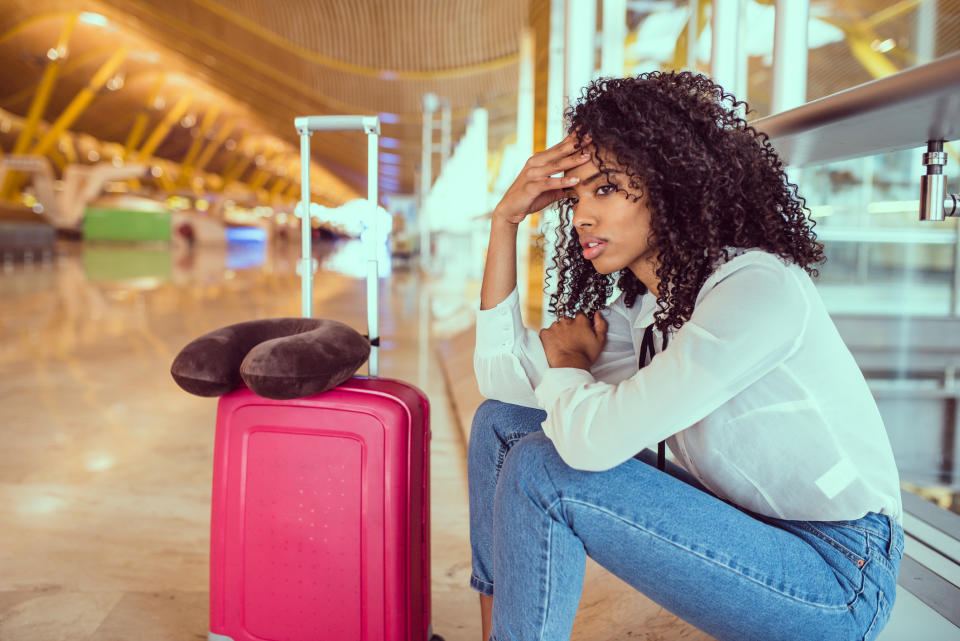 The journey itself can contribute to holiday anxiety. (Getty Images)