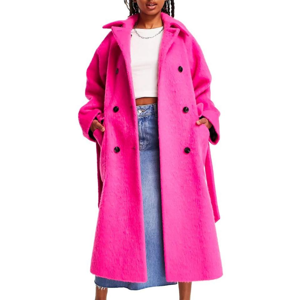 <p><strong>Topshop</strong></p><p>nordstrom.com</p><p><strong>$158.00</strong></p><p><a href="https://go.redirectingat.com?id=74968X1596630&url=https%3A%2F%2Fwww.nordstrom.com%2Fs%2F7138545&sref=https%3A%2F%2Fwww.bestproducts.com%2Ffashion%2Fg41727585%2Fbest-trench-coats-for-women%2F" rel="nofollow noopener" target="_blank" data-ylk="slk:Shop Now" class="link ">Shop Now</a></p><p>Pops of color are all the rage this season, and we can never resist a beautiful coat in a showstopping bright pink. It's sure to brighten up even the coldest, gloomiest day.</p>