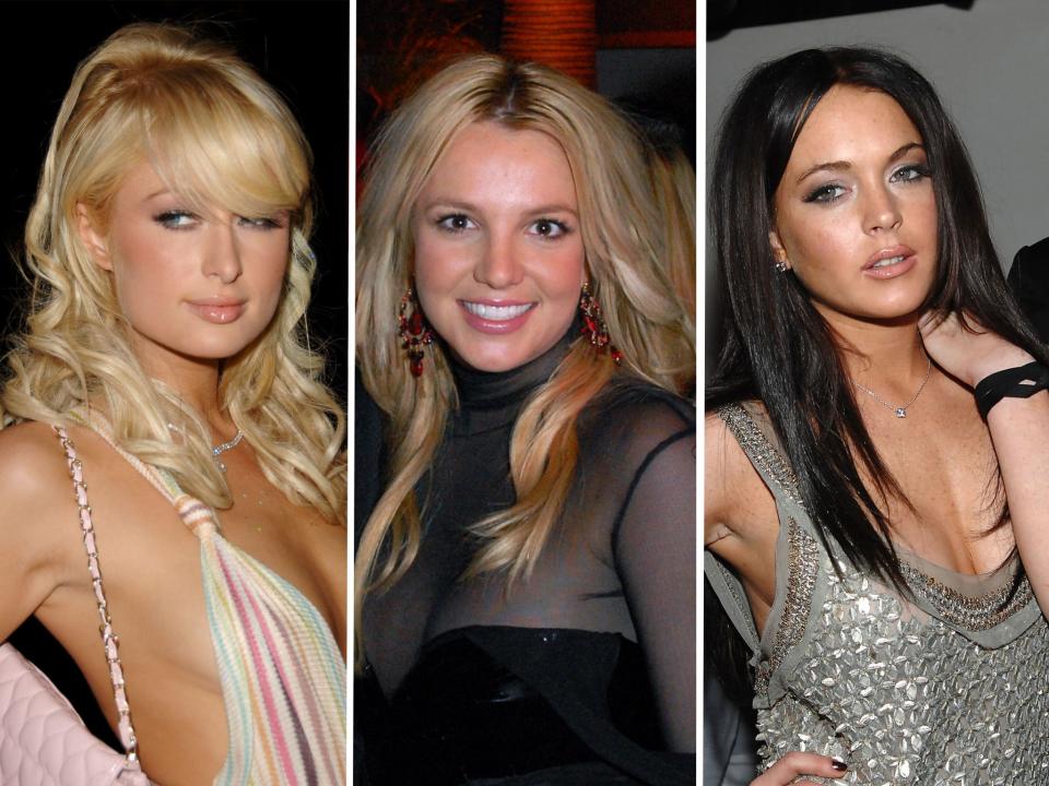 Paris Hilton reflects on photo of herself, Britney Spears, and Lindsay  Lohan infamously dubbed the 'bimbo summit': 'I didn't love the wording, but  my bangs looked super cute'