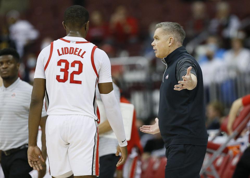 E.J. Liddell has been part of 53 of Chris Holtmann’s 99 wins at Ohio State.