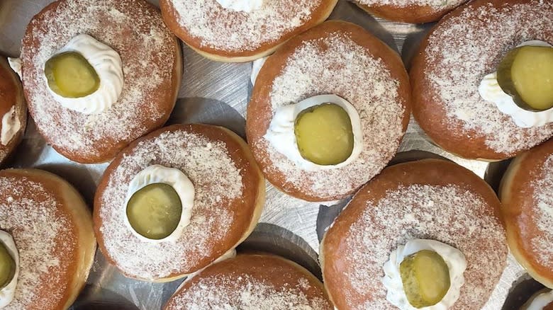 pickle doughnuts