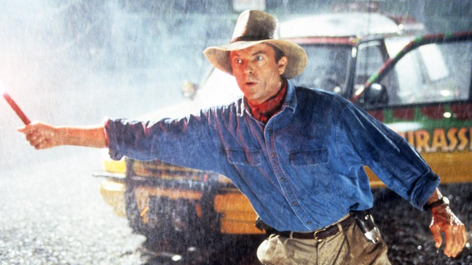 Harrison Ford fossilized himself out of Jurassic Park