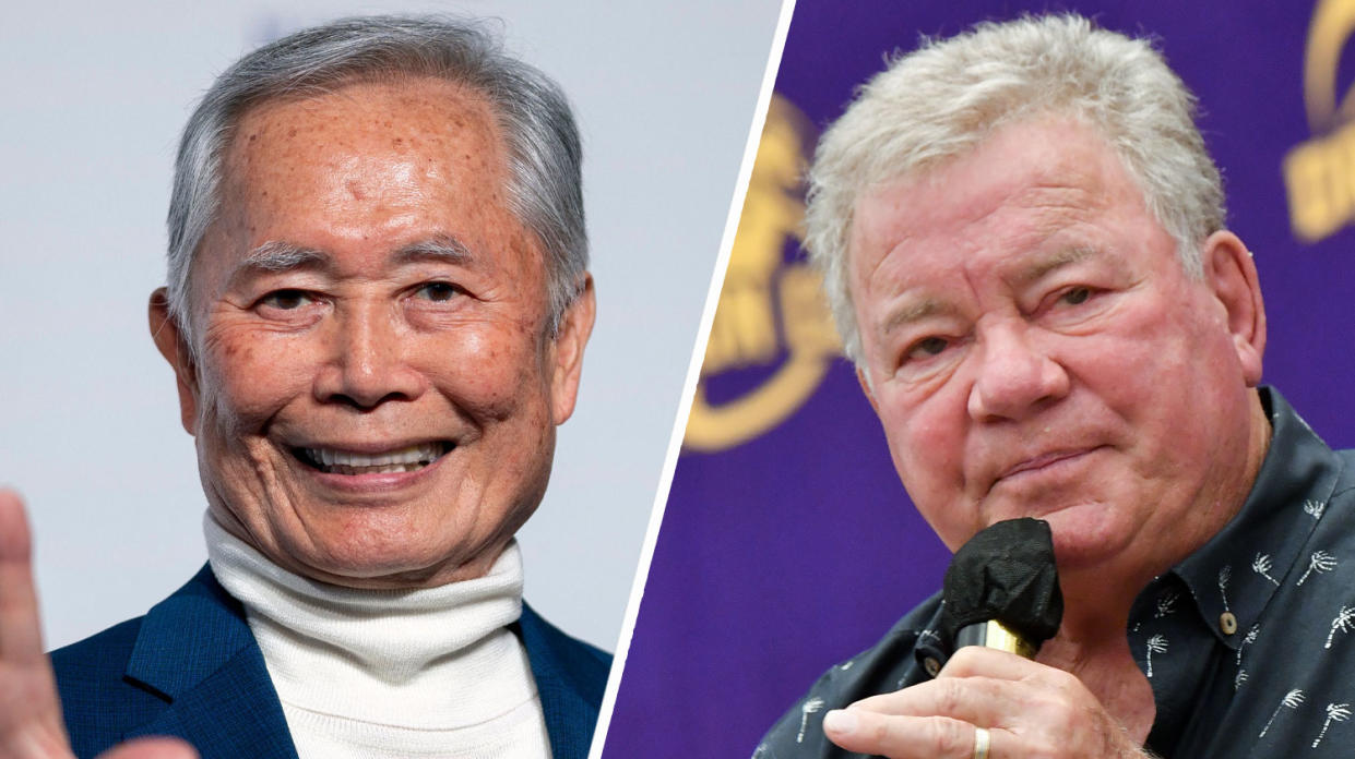 George Takei and William Shatner have a long running feud. (Getty)