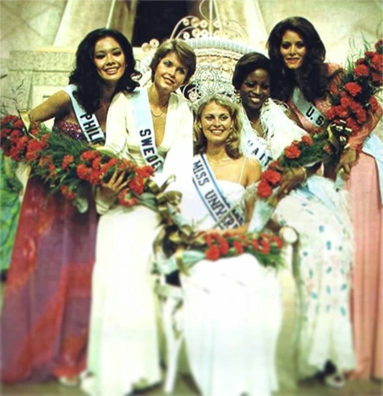 <p>Anne Marie Pohtamo was the second Miss Finland to be crowned after the first-ever Miss Universe winner.</p>