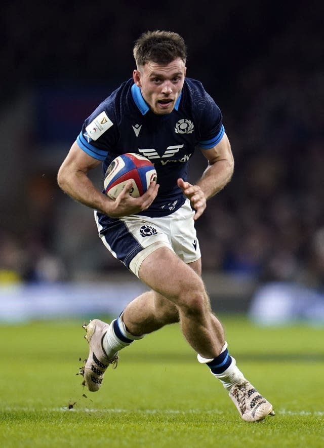 Ben White in action for Scotland