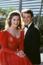 <p>When prom season came around at Ridgemont High, Linda didn't disappoint her male admirers with her red lace gown that screamed prom queen. </p><p><a class="link " href="https://www.amazon.com/Fast-Times-at-Ridgemont-High/dp/B003PUOTKE?tag=syn-yahoo-20&ascsubtag=%5Bartid%7C10063.g.36197518%5Bsrc%7Cyahoo-us" rel="nofollow noopener" target="_blank" data-ylk="slk:STREAM NOW;elm:context_link;itc:0;sec:content-canvas">STREAM NOW</a></p>
