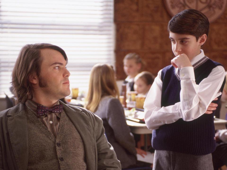 Jack Black’s character with Zack ‘Zack-Attack’ Mooneyham, played by Joey Gaydos (Paramount)