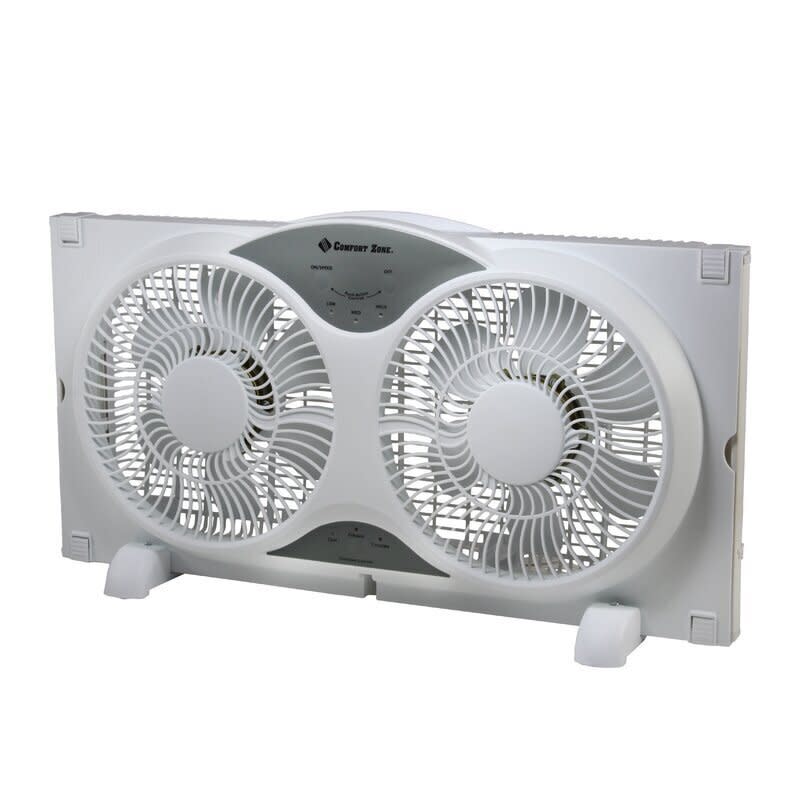 This window fan has a remote that can control the power, functions, direction and speed of the fan. It has a 4.4-star rating across more than 40 reviews. <a href="https://fave.co/2WAhO83" target="_blank" rel="noopener noreferrer">Find it for $33 at Wayfair</a>.