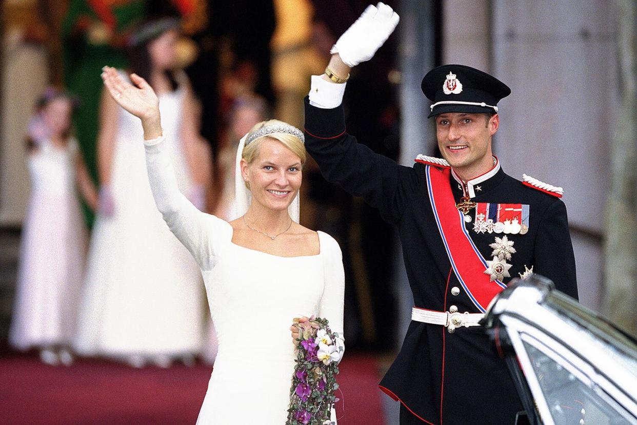 Haakon and Mette-Marit of Norway Celebrate 20th Anniversary