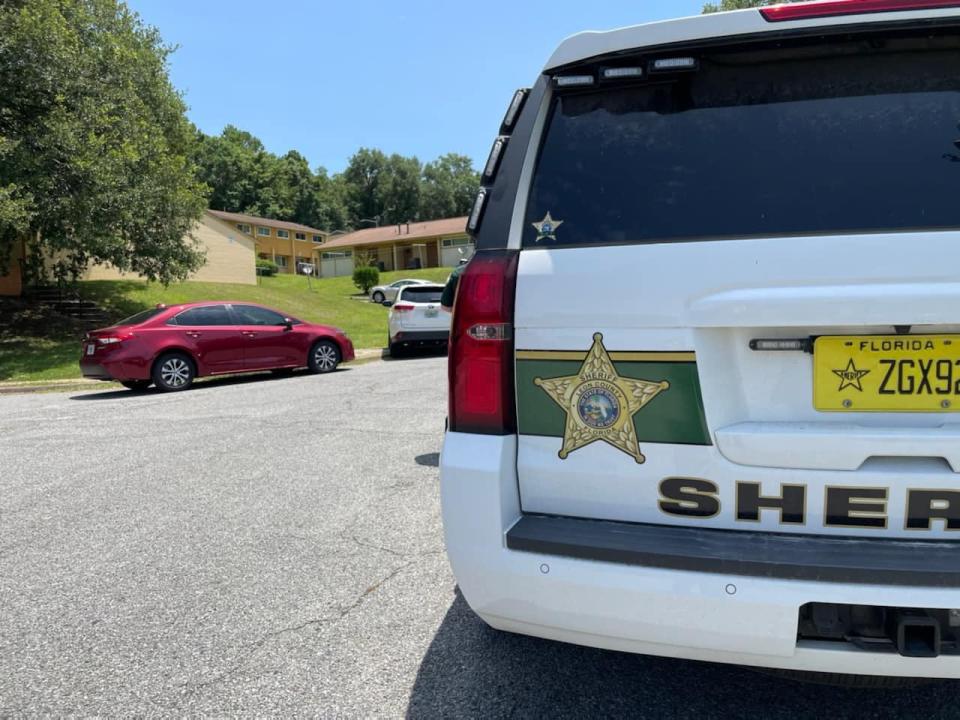 The scene of a shooting being investigated by the Leon County Sheriff's Office Wednesday, June 15, 2022.