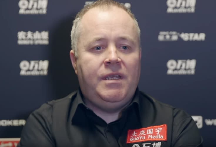 John Higgins on Judd Trump