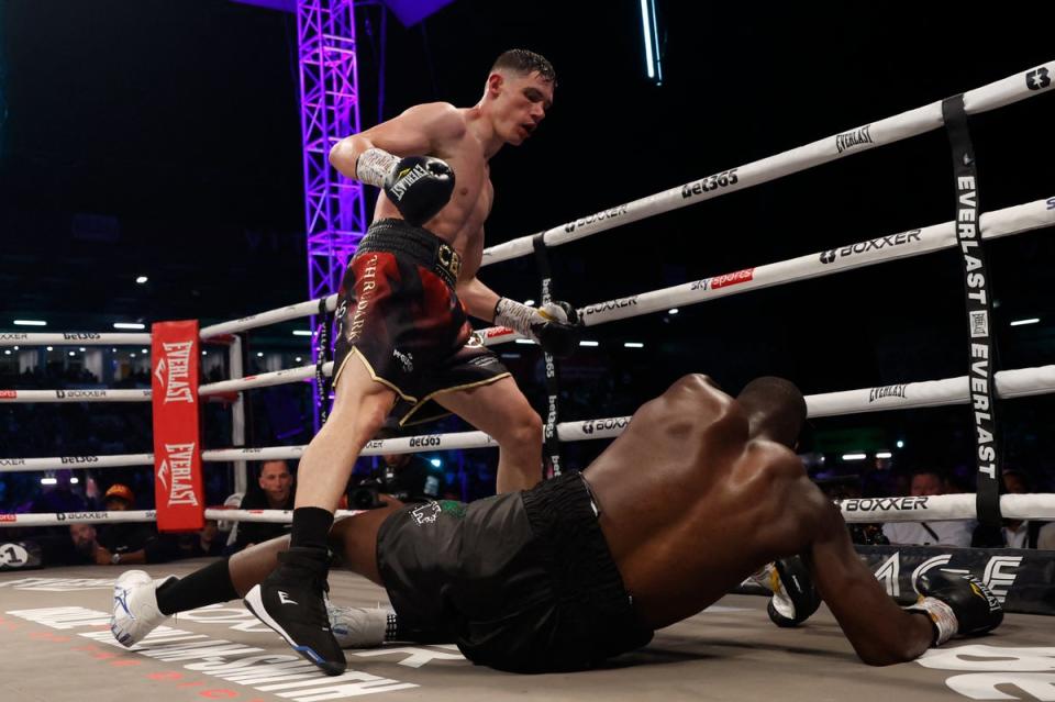 Billam-Smith floored Lawrence Okolie three times en route to his stunning May win (Action Images via Reuters)