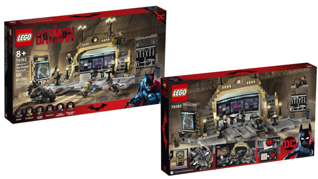 The Batman 2022 LEGO sets: Batcave, Riddler, Catwoman chase