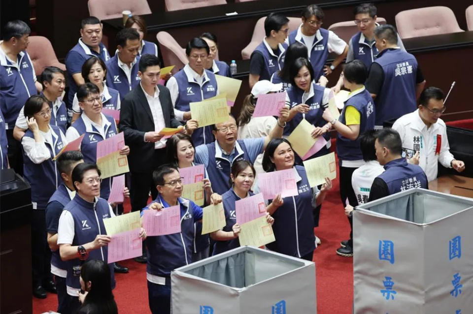 立法院21日否決國會職權修法覆議案。（圖/資料照）