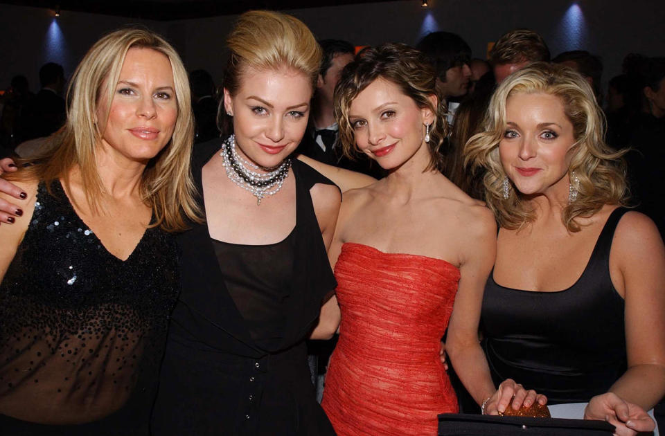 Vonda Shepard, Portia De Rossi, Calista Flockhart and Jane Krakowski (Jeff Kravitz / FilmMagic, Inc)