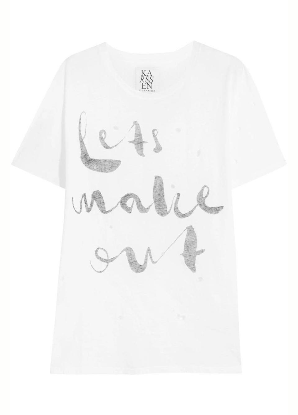 <p>If you’re on the hunt for a great slogan tee to wear on the love-liest day of the day, this is ideal. </p>