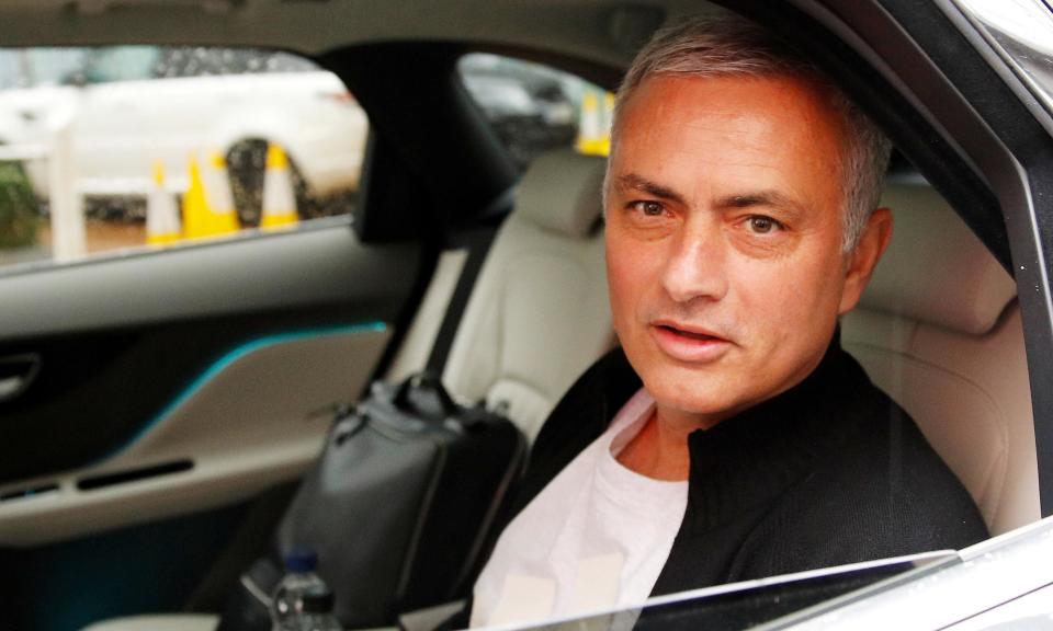 The special one departs.