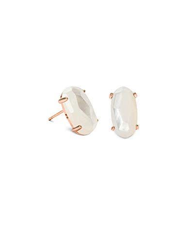 9) Mother of Pearl Stud Earring