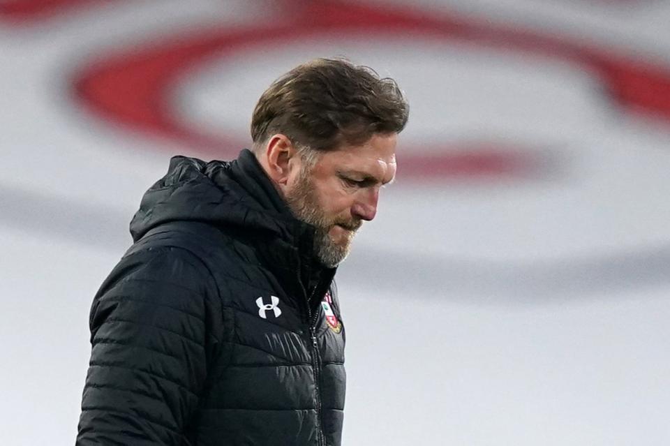 <p>Cleared to return: Southampton manager Ralph Hasenhuttl</p> (POOL/AFP via Getty Images)
