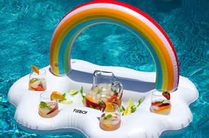 inflatable drink holder