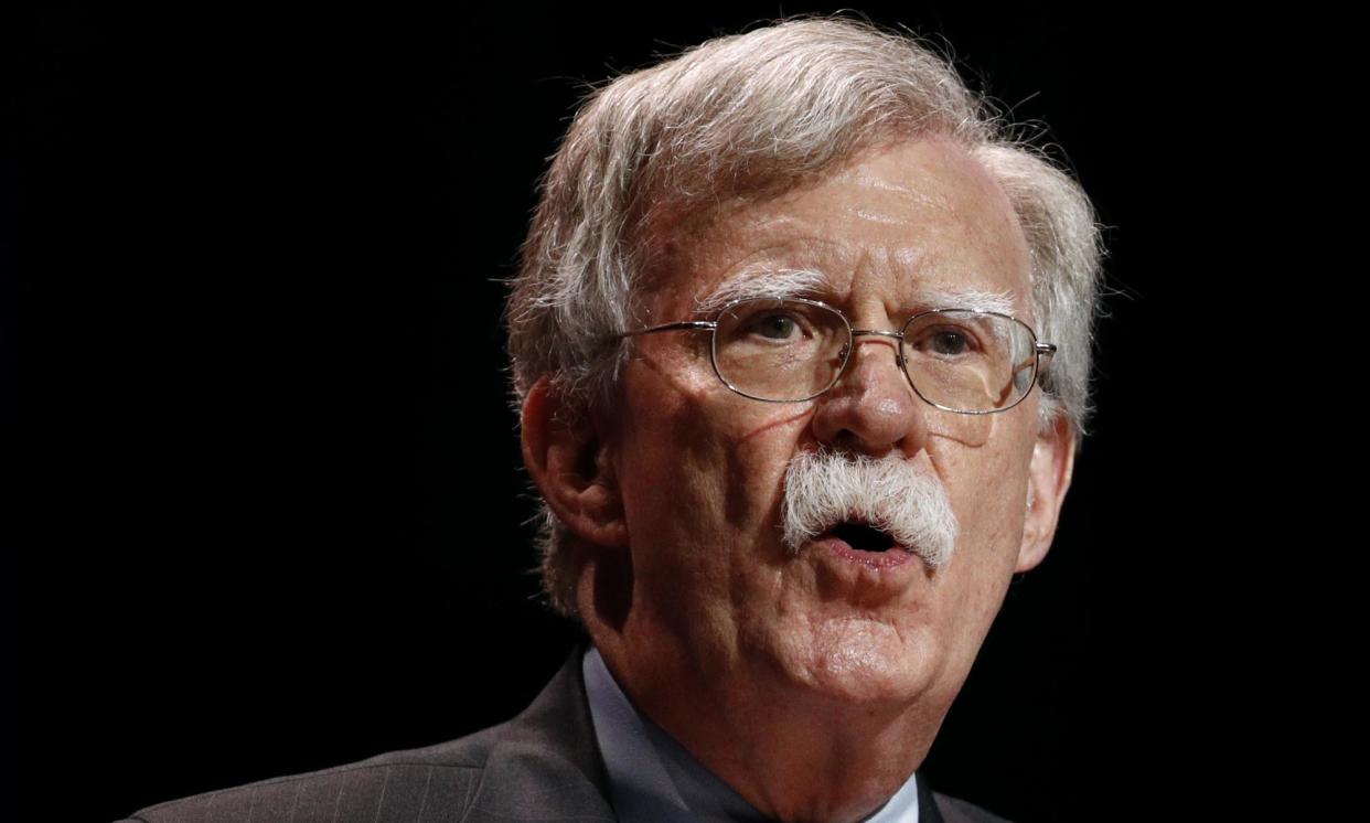 <span>John Bolton in Washington DC on 8 July 2019.</span><span>Photograph: Patrick Semansky/AP</span>