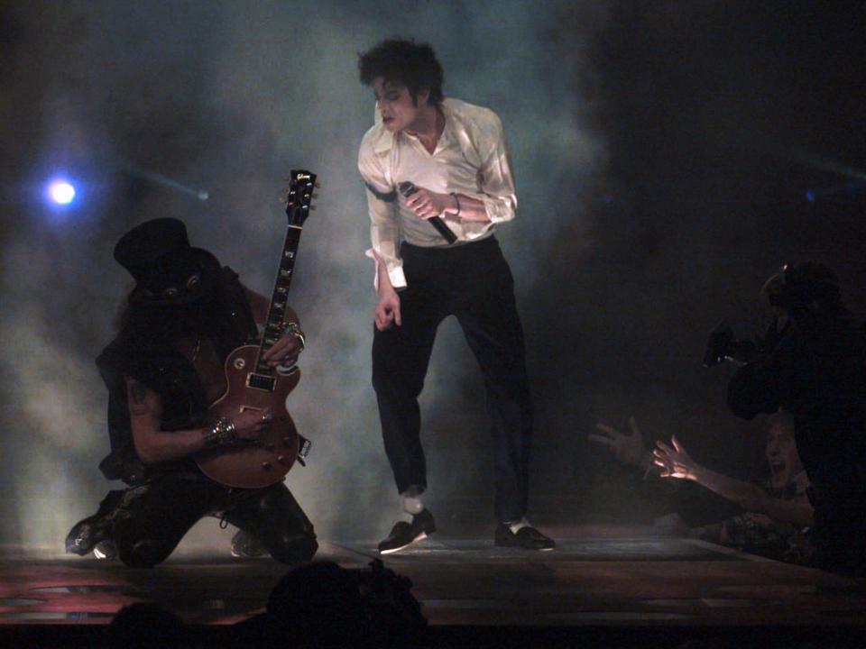 michael jackson slash