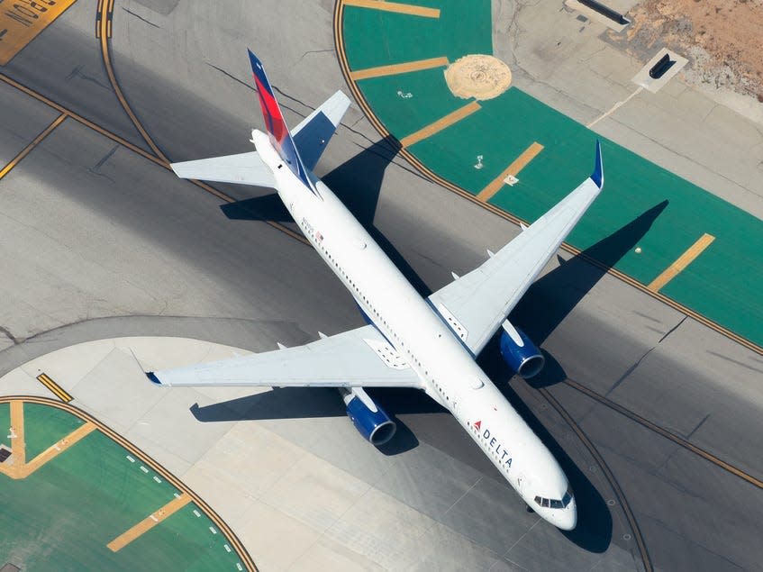 Delta Boeing 757.