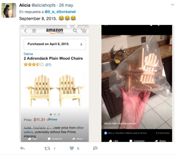 Otros ejemplos de #fails al hacer compras. Foto: Twitter.com/aliciahopfs