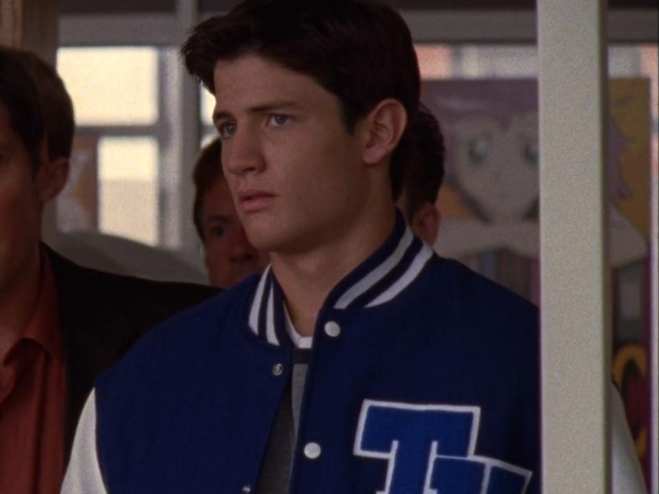 nathan scott in season 1 episode 1 in one tree hill