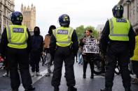 Protest against the death of George Floyd, in London