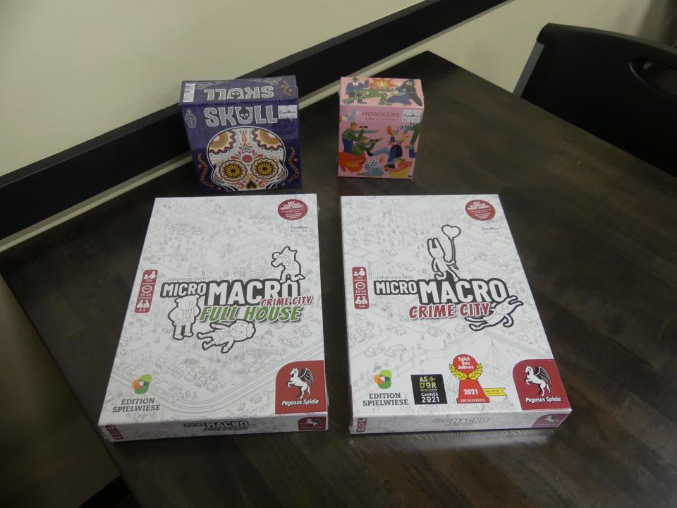 Two editions of MicroMacro: Crime City can be found at the Game Preserve.