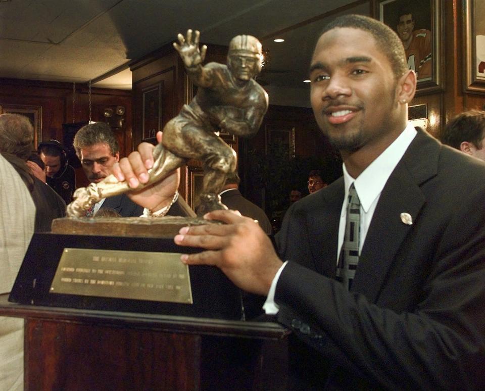 Michigan great Charles Woodson highlights a list of 75 players on the Hall of Fame ballot. (AP Photo/Adam Nadel)