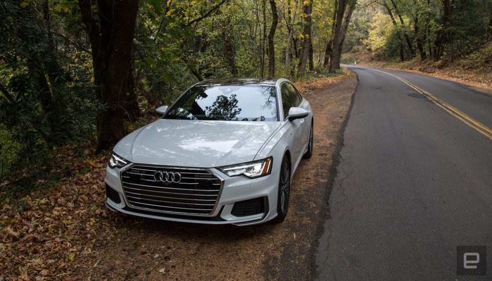 The recently refreshed Audi A6 (starting at $58,900) isn't quite as nice as