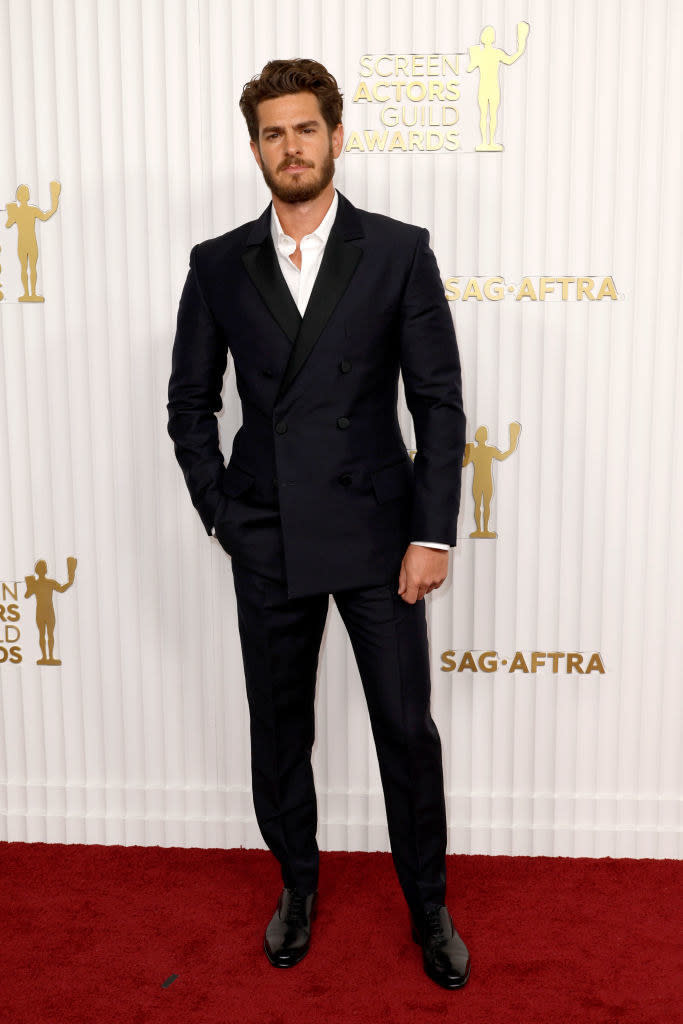 Andrew Garfield attends the 29th Annual Screen Actors Guild Awards