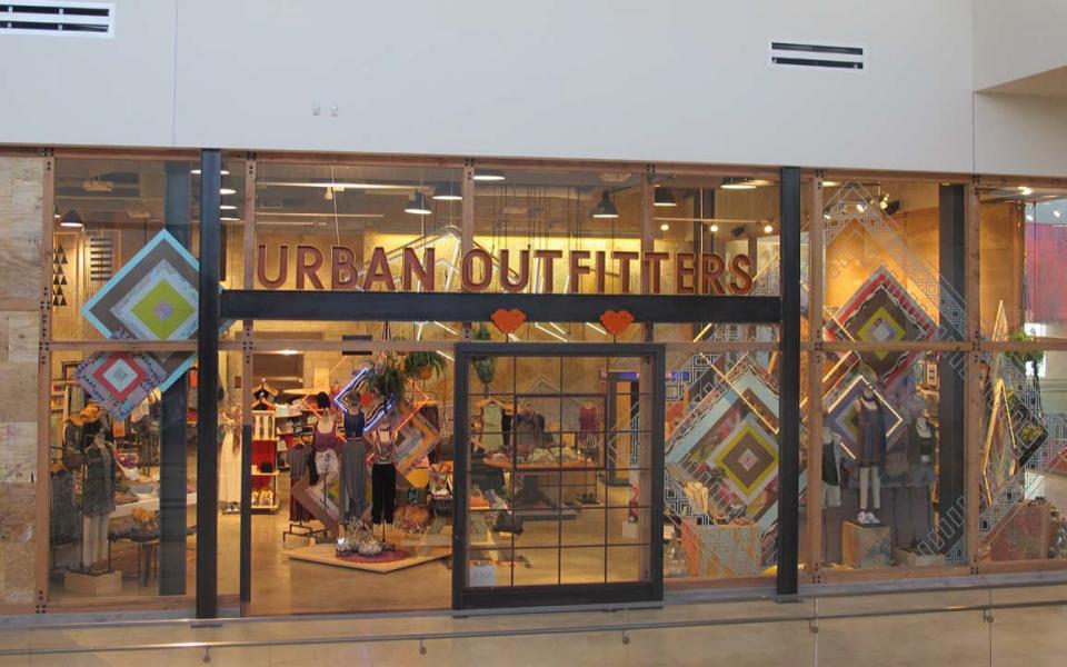 An Urban Outfitters storefront