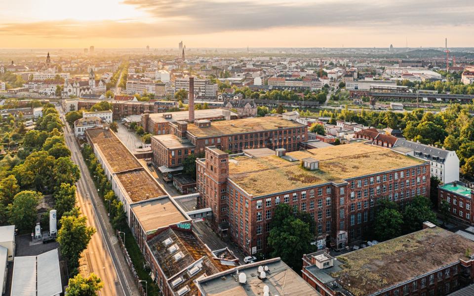 Leipzig skyline