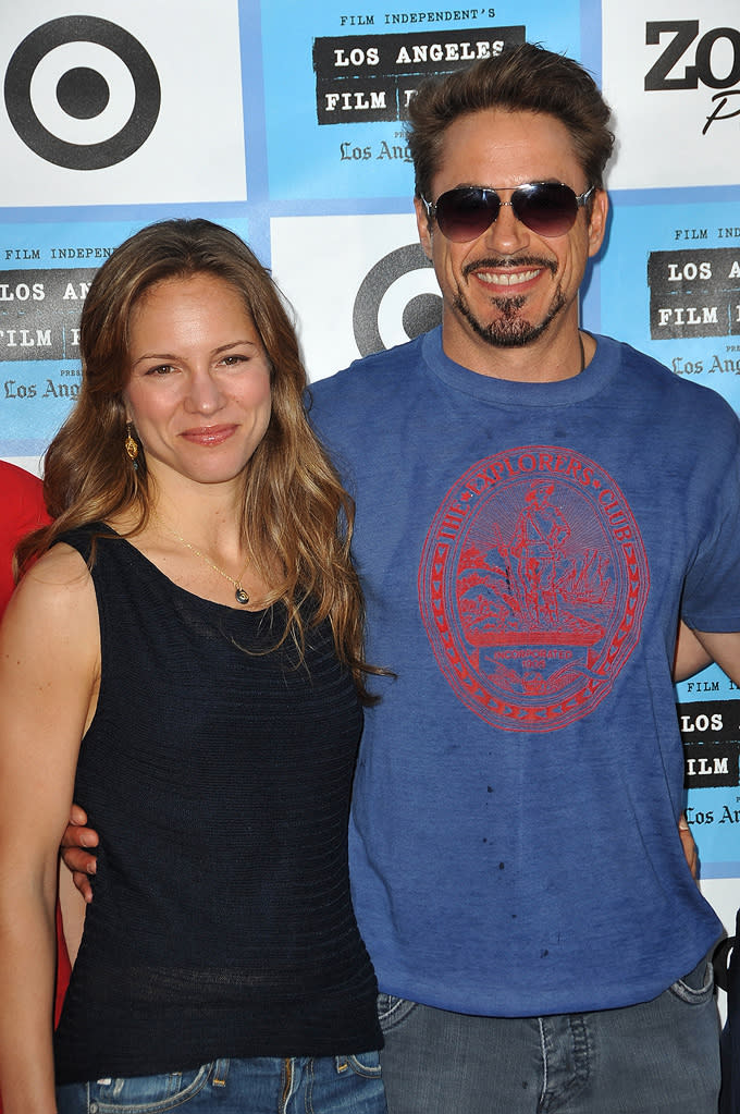 Los Angeles Film Festival 2009 Susan Downey Robert Downey Jr.