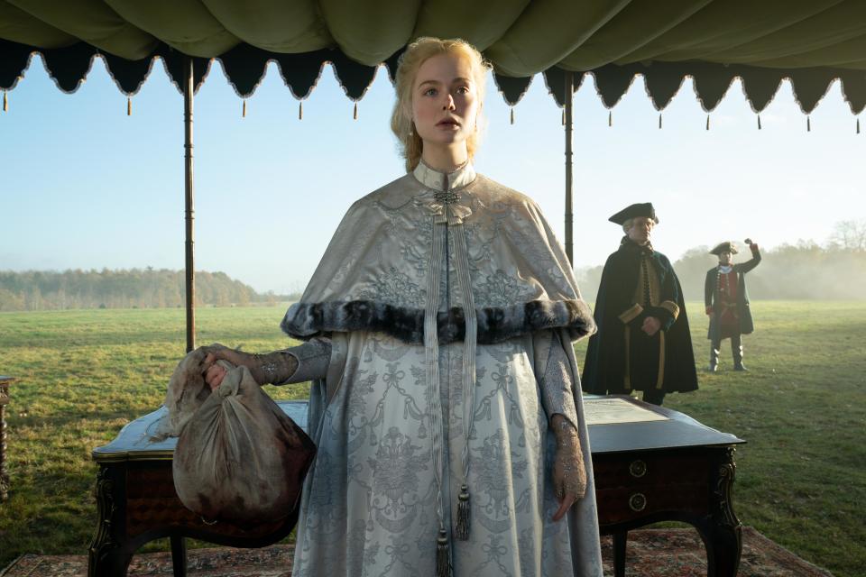 Elle Fanning in S2 of The Great on Stan