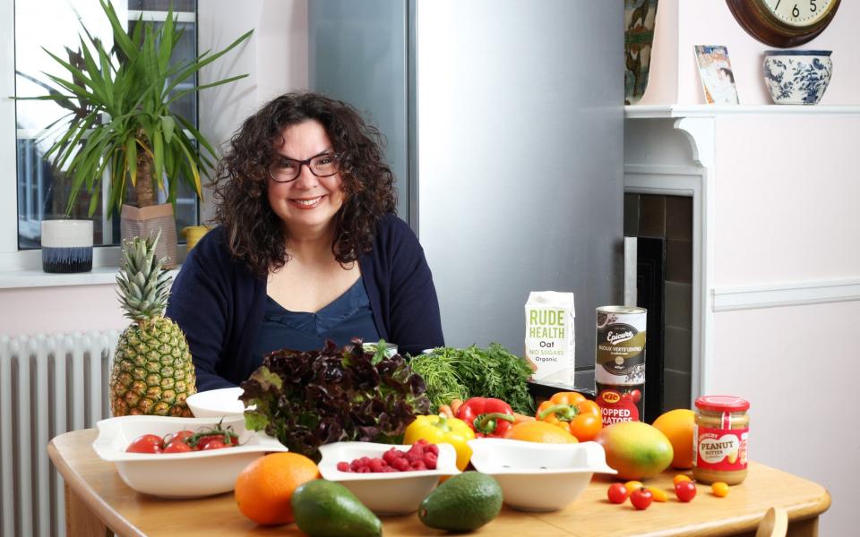 Miranda hopes that her plant-based diet won't force her to eat the yukka on her windowsill