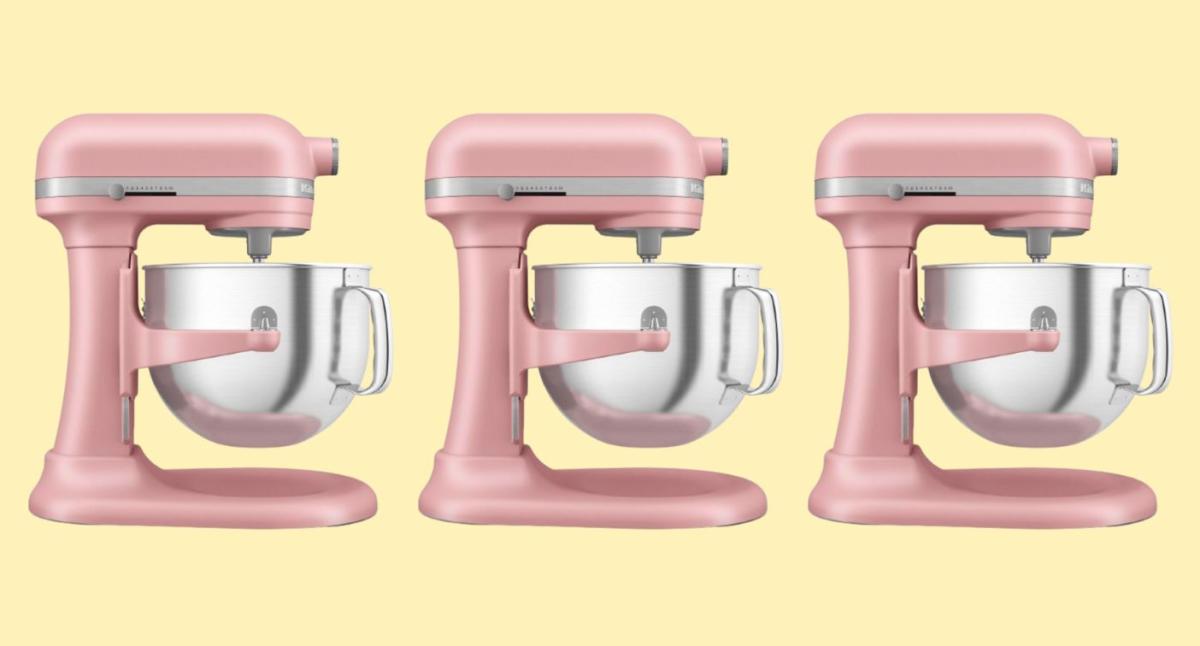 pastel kitchenaid  Pastel kitchen, Kitchen aid, Yellow kitchen