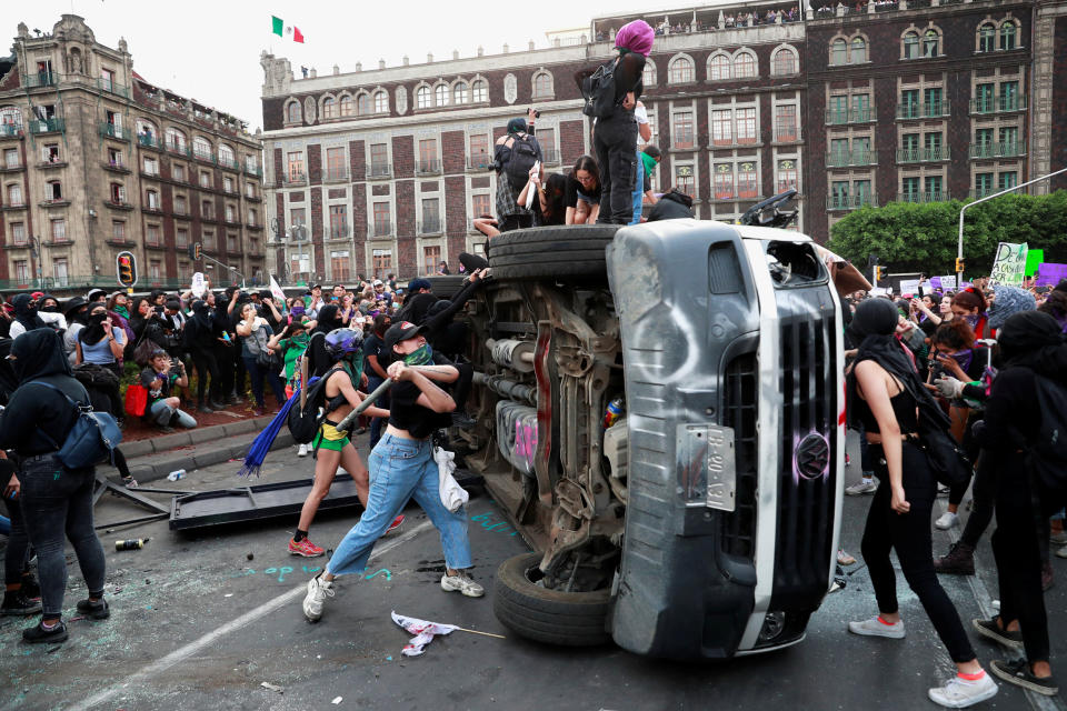 Image: International Women's Day in Mexico City (Henry Romero / Reuters)