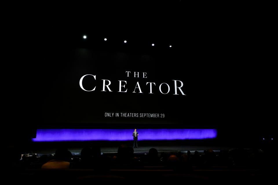 Tony Chambers, EVP, Head of Theatrical Distribution, Disney Media & Entertainment Distribution presenting The Creator