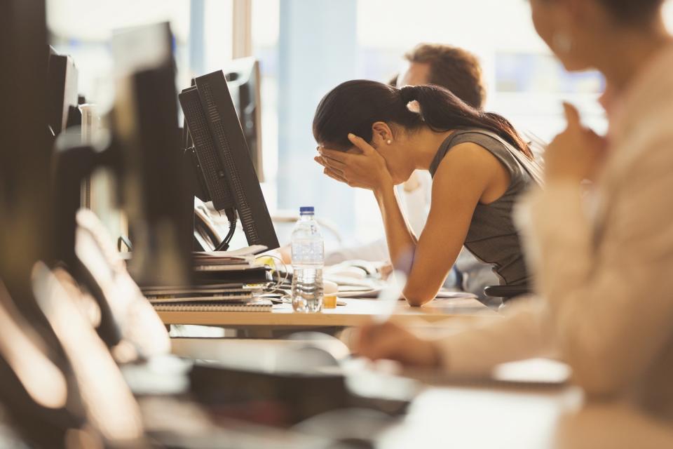 Stress al lavoro (Immagine d’archivio Getty)